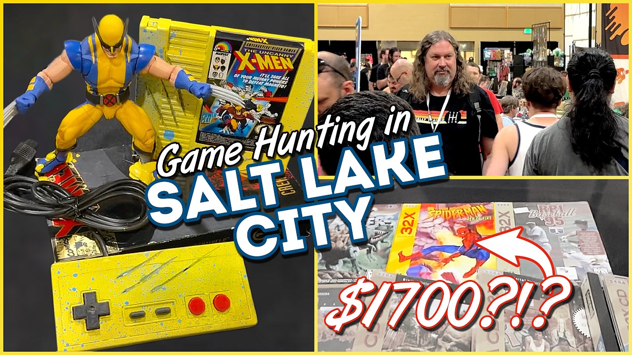 I Was NOT Expecting This in Salt Lake City! | Retro Game Hunting