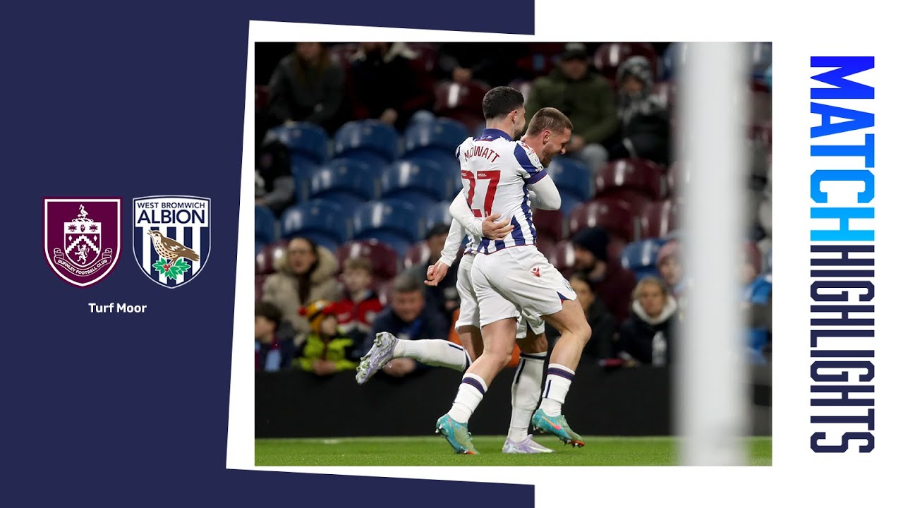 SUPER SWIFT free-kick stuns fortress Turf Moor 🧨 | Burnley 1-1 Albion | MATCH HIGHLIGHTS