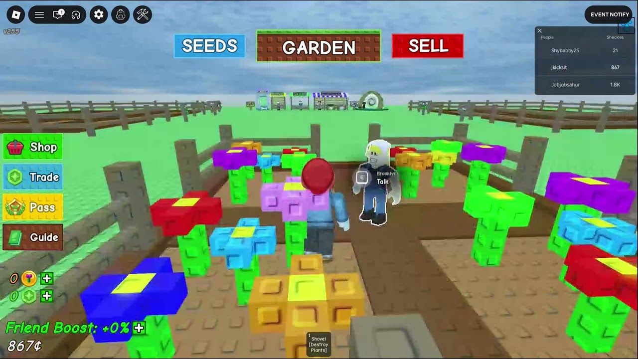 i played grow a gardan my first time