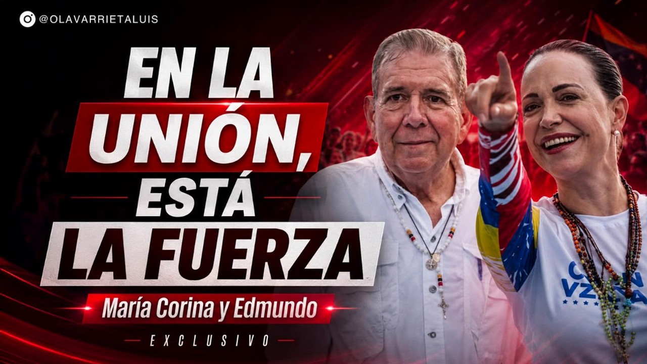 LA HISTORIA de María Corina Machado y Edmundo González