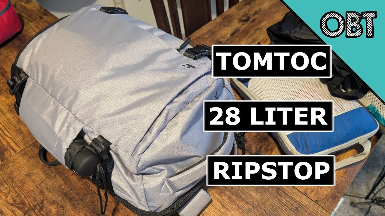 Новый Tomtoc T66 Ripstop Liteway — 28 и 40 литров по сравнению с T67