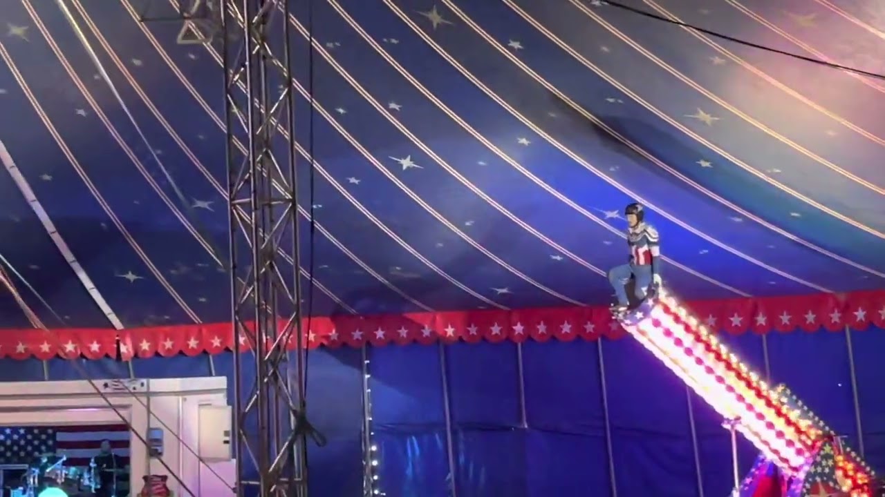 Captain America - cannon ball - uncle Sam’s American circus