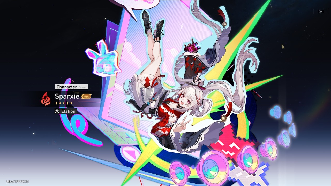 Honkai Star Rail Sparxie Rolls
