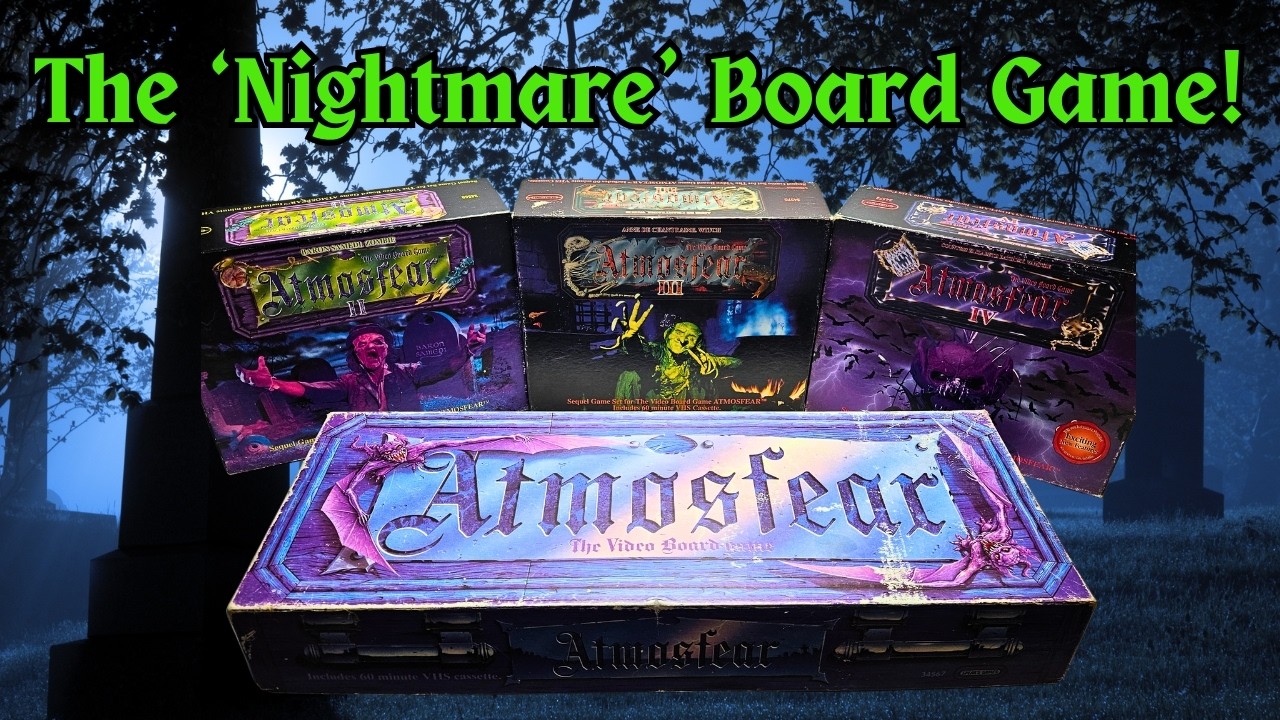Atmosfear: The Terrifying 90s Horror VHS Board Game Series [Nightmare] (Ep 1)
