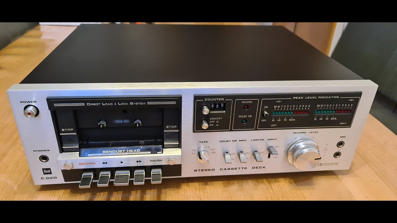 Dual C 820 HIFI Stereo Cassette Deck(2)