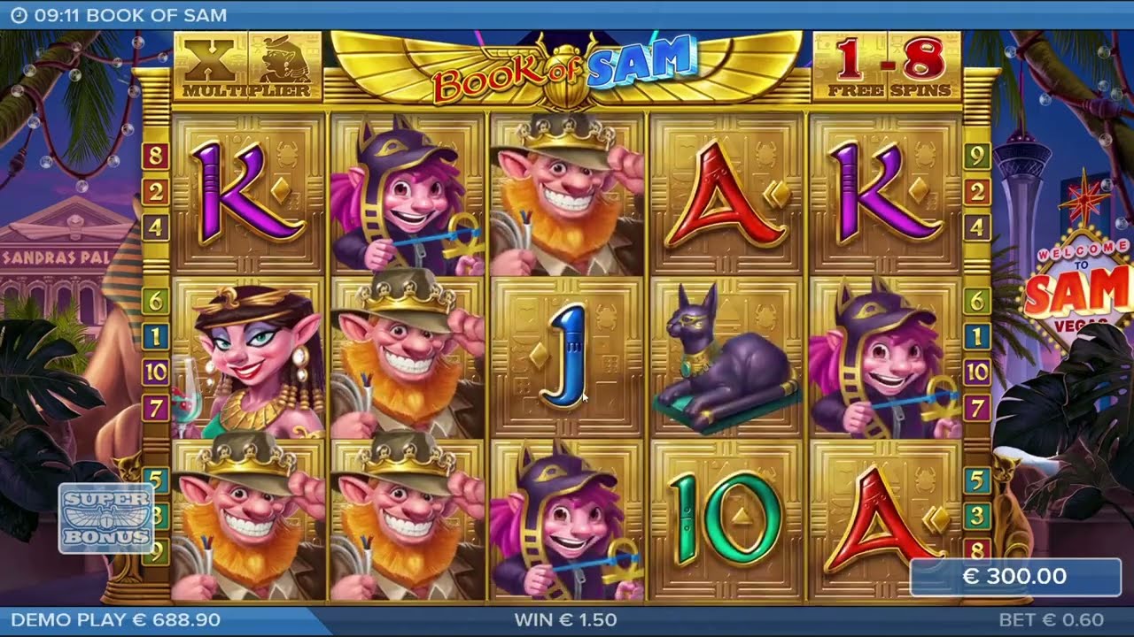 ELK - Book of Sam (Super Bonus Buy 1569x) DEMO