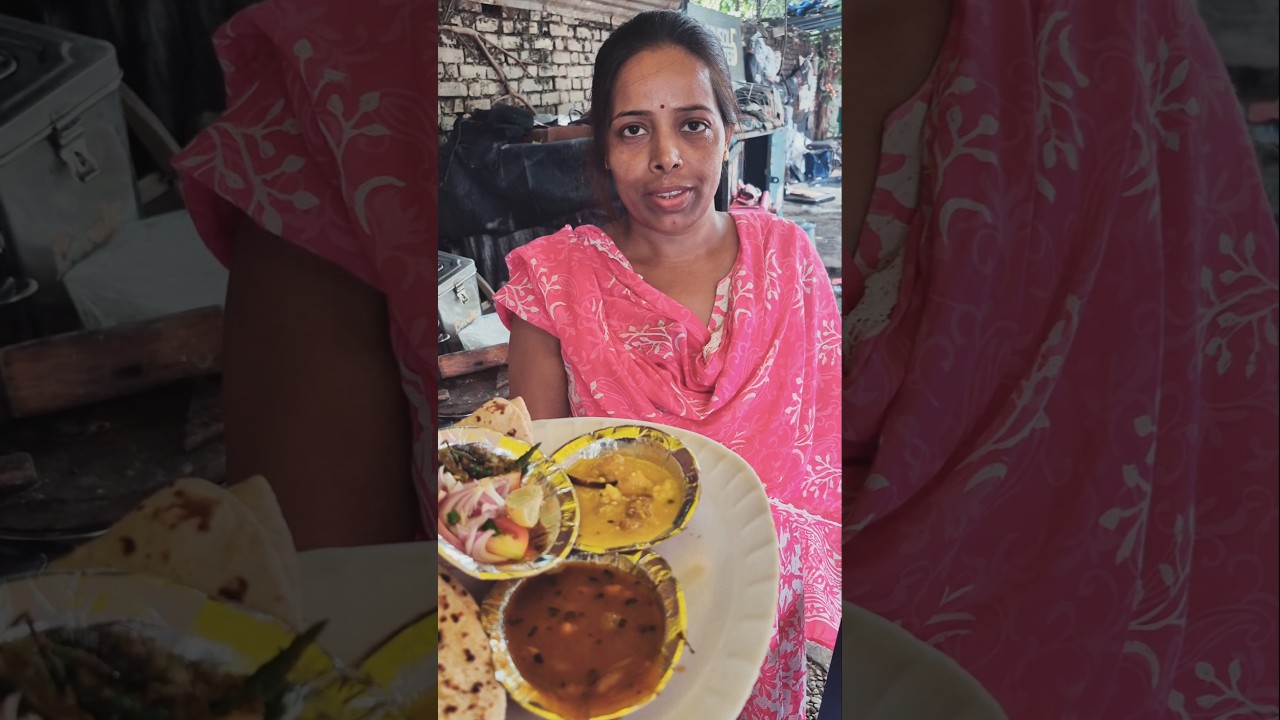 Bareilly की Famous Veg Thali Only 40 Rs #shorts #food #streetfood