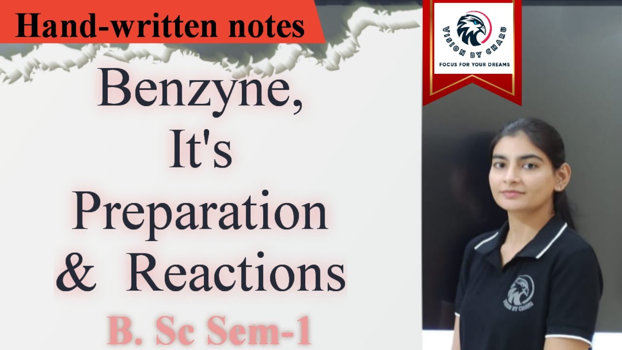 B.Sc Sem-1|Benzyne its formula , It's Preparation & Reactions