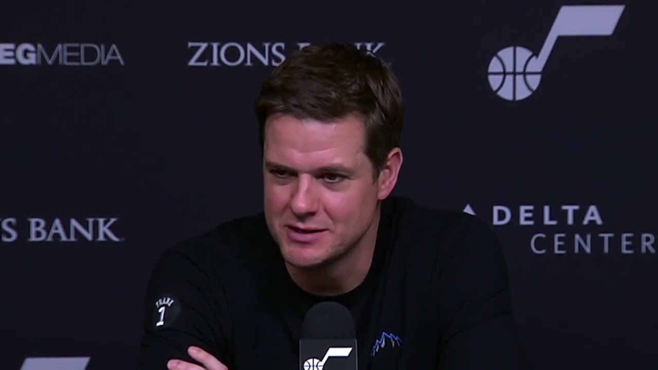 Will Hardy PostGame Interview | Detroit Pistons vs Utah Jazz