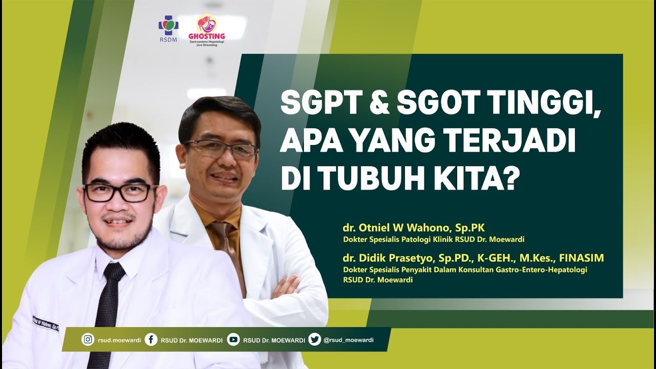SGPT dan SGOT TINGGI, APA YANG TERJADI DI TUBUH KITA  | GHOSTING # 010