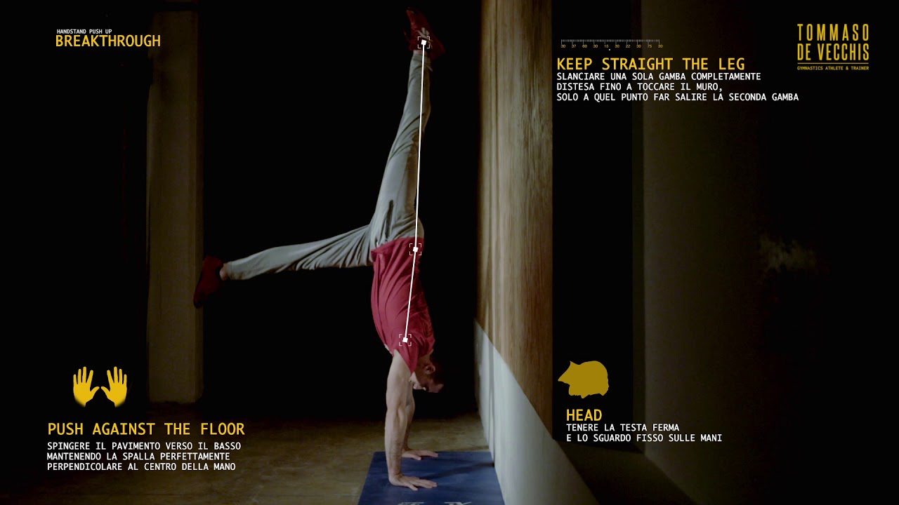 HANDSTAND PUSH UP