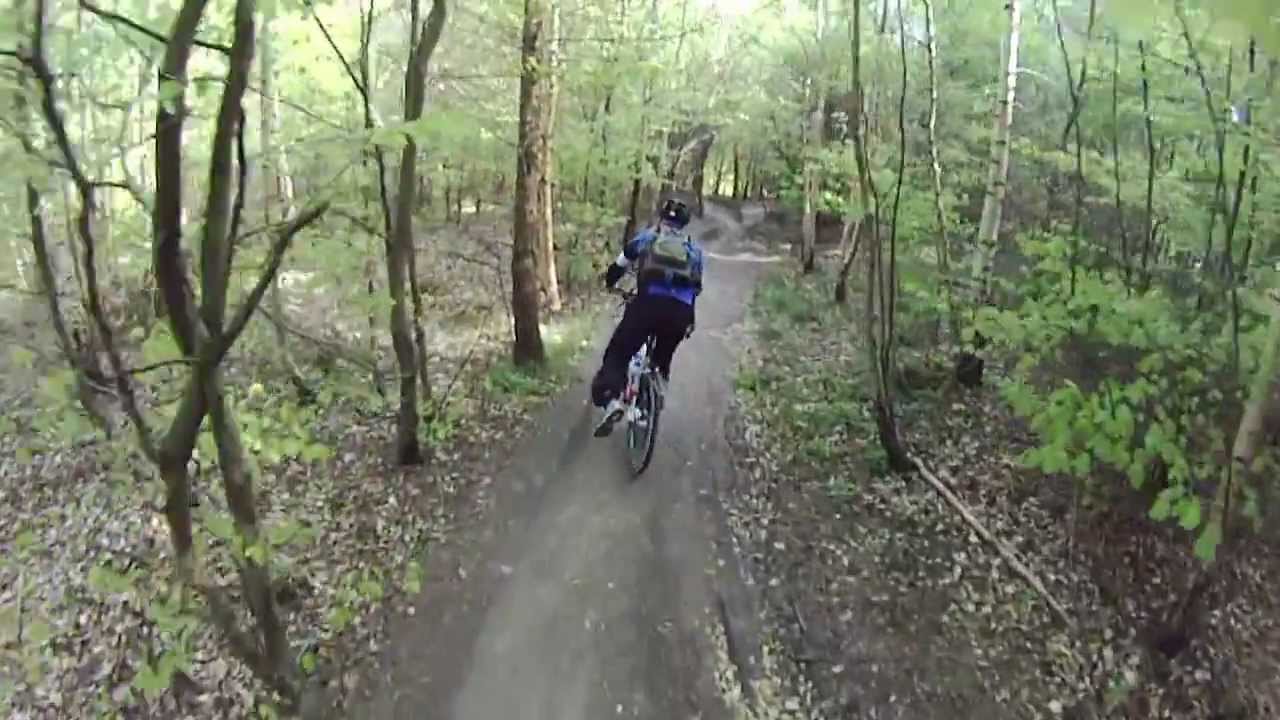 MTB på det blå spor, Rungsted Hegn og Folehaven.