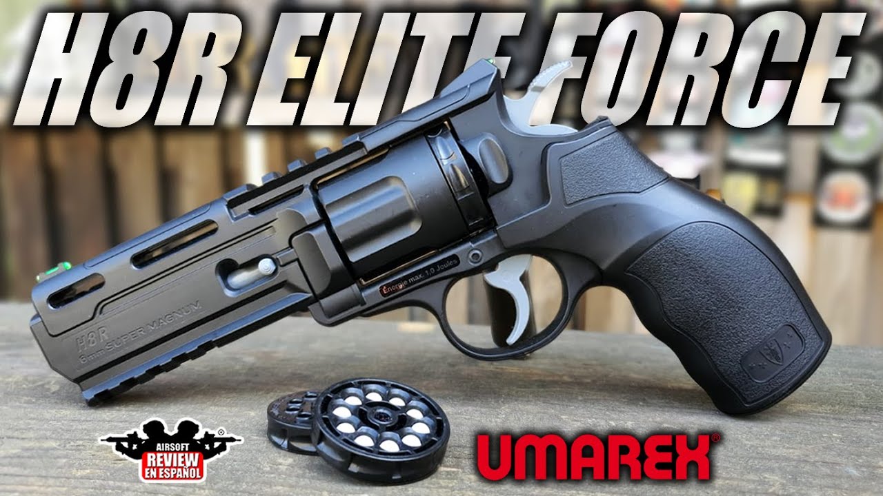 REVOLVER H8R GEN2 Co2 ELITE FORCE de UMAREX ( Review 🔍 & Gameplay 🎮 ) | Airsoft Review en Español