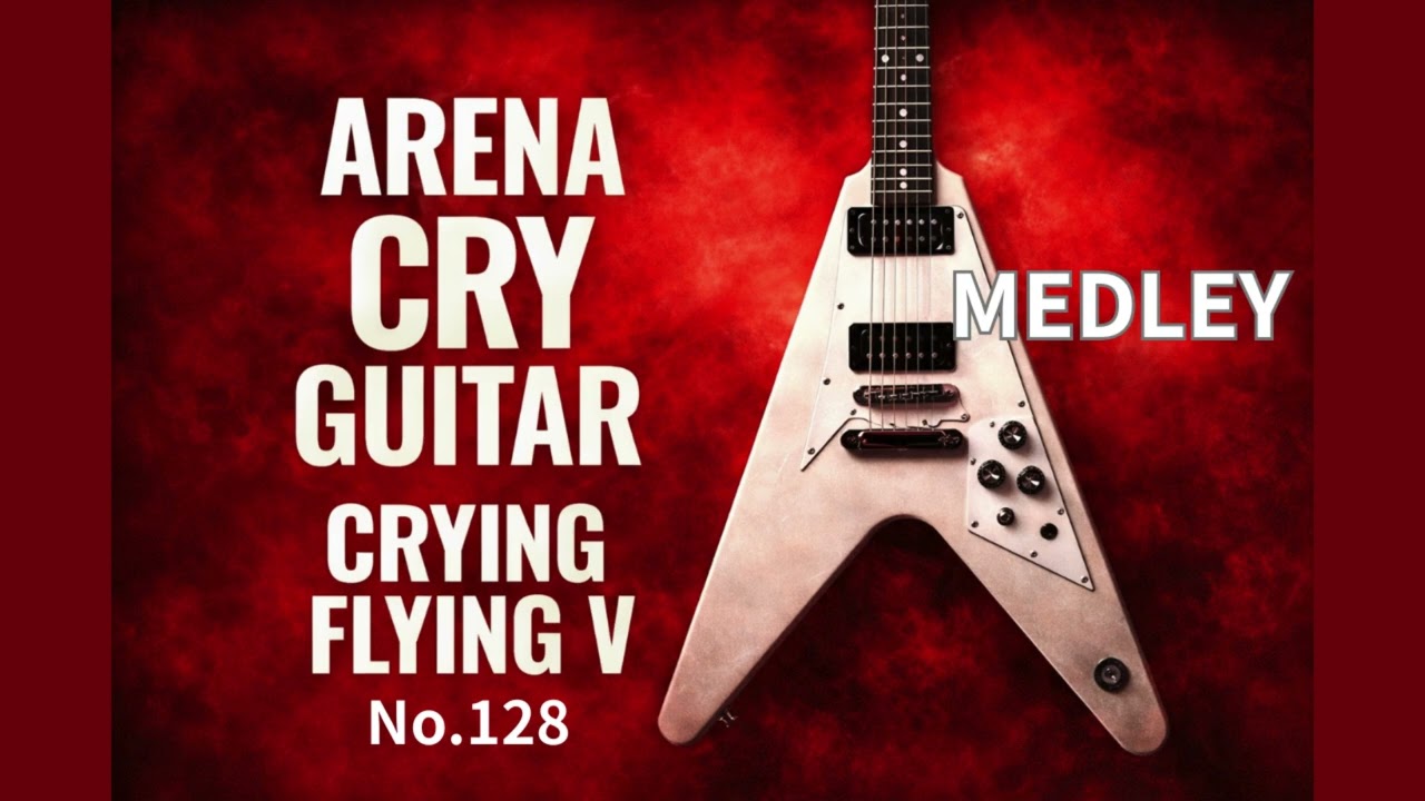 Crying Flying V  | Metal Slow Ballad １６曲メドレー/３８分/Michael Schenker style【 Into The Arena MSG】
