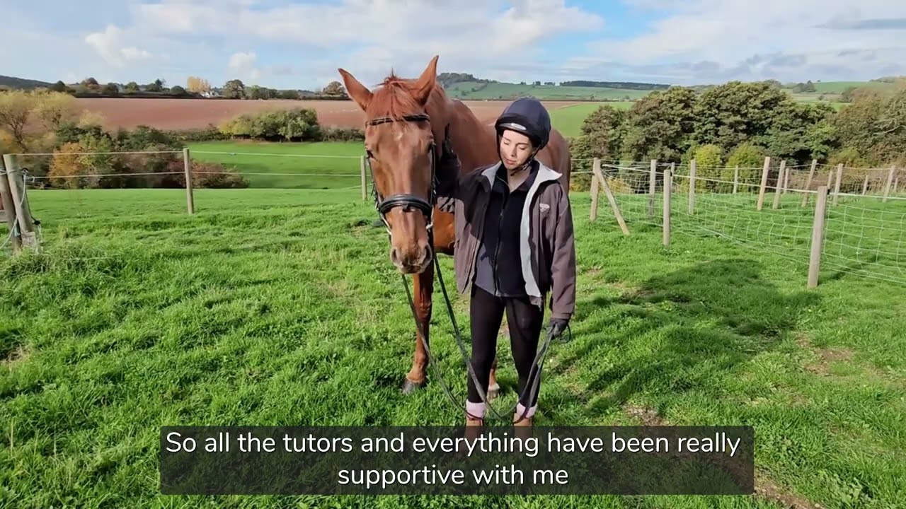 Discover what it’s really like to study Equine at Holme Lacy College! 🐴✨