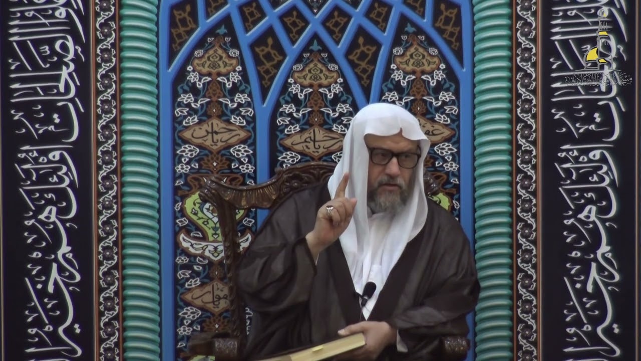 الخطبة الأخيرة لسماحة الشيخ الفاضل محمد الشهاب (رحمه الله) قبل رحيله من الدنيا