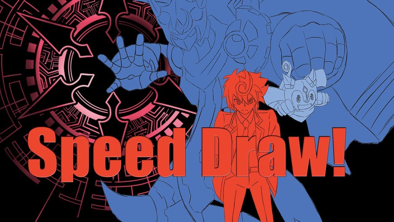 Speed Draw | Chrono/Dran/Jet Part 1: Sketch