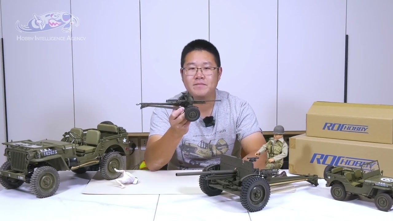 开箱太平洋之针，可下地跑的美制M3反坦克炮模型（1） 百万特效开场、历史故事、开箱 #军事模型  #反坦克炮