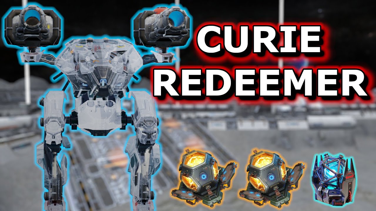 WR - Redeemer Curie Shooting Plasma And Turrets At Enemies | War Robots