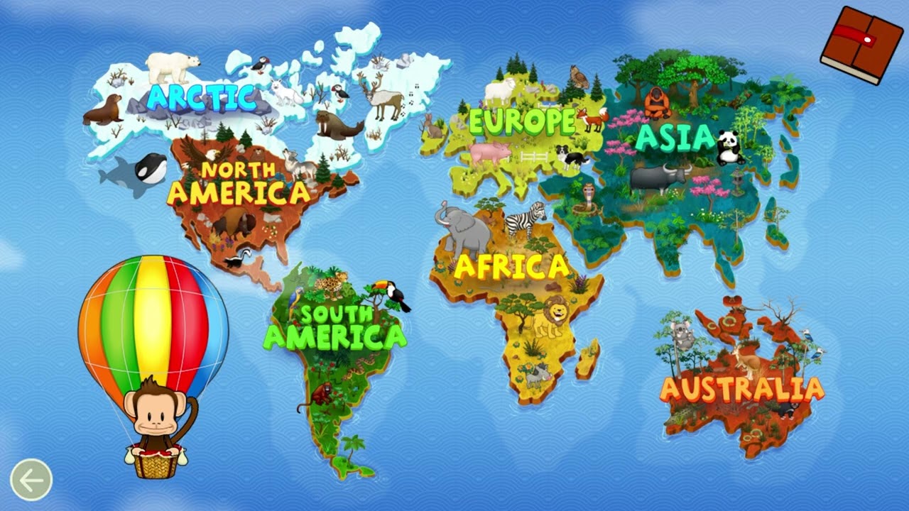 Monkey Preschool Animals Arctic Part 3