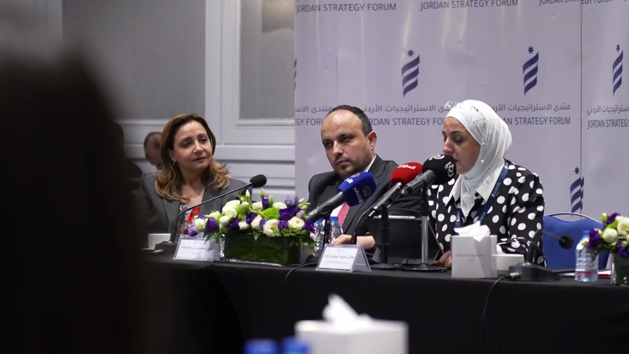 الجلسة الحوارية مع معالي وزير الشباب في جلسة تعريفية بجائزة الحسين بن عبدالله الثاني للعمل التطوعي