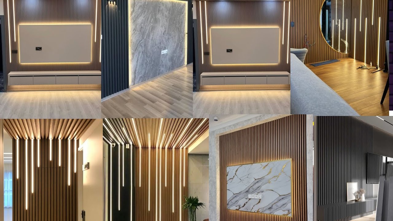 PVC Wall Panels Bedroom Designs.  Trending PVC Panel For Wall #pvc #wallpanel 