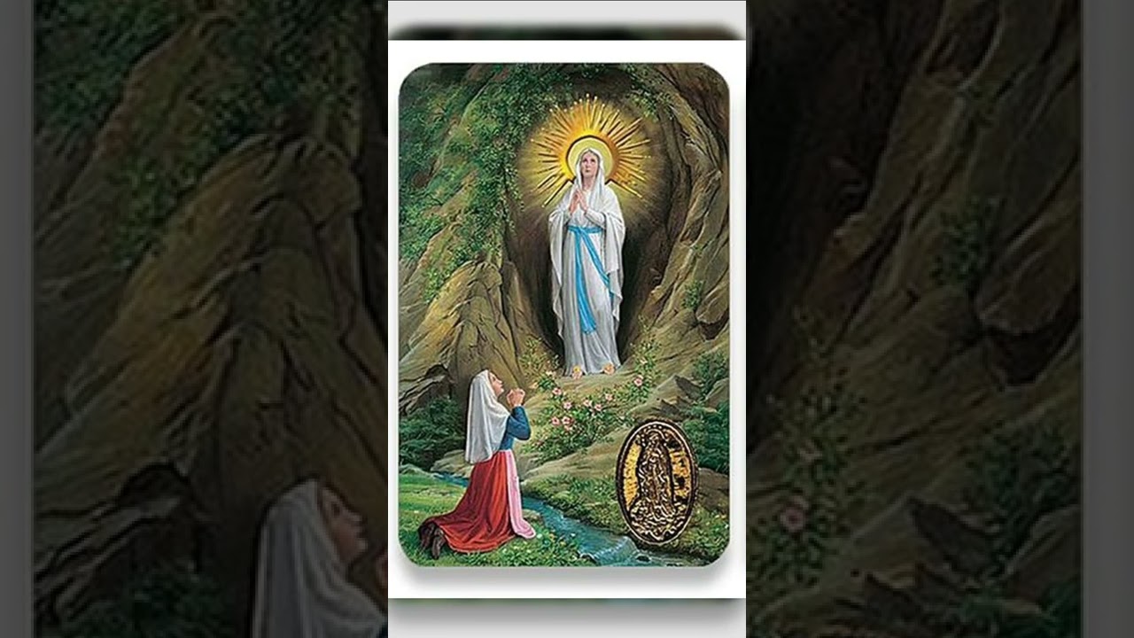 Saint of the Day for February 11. Our Lady of Lourdes.