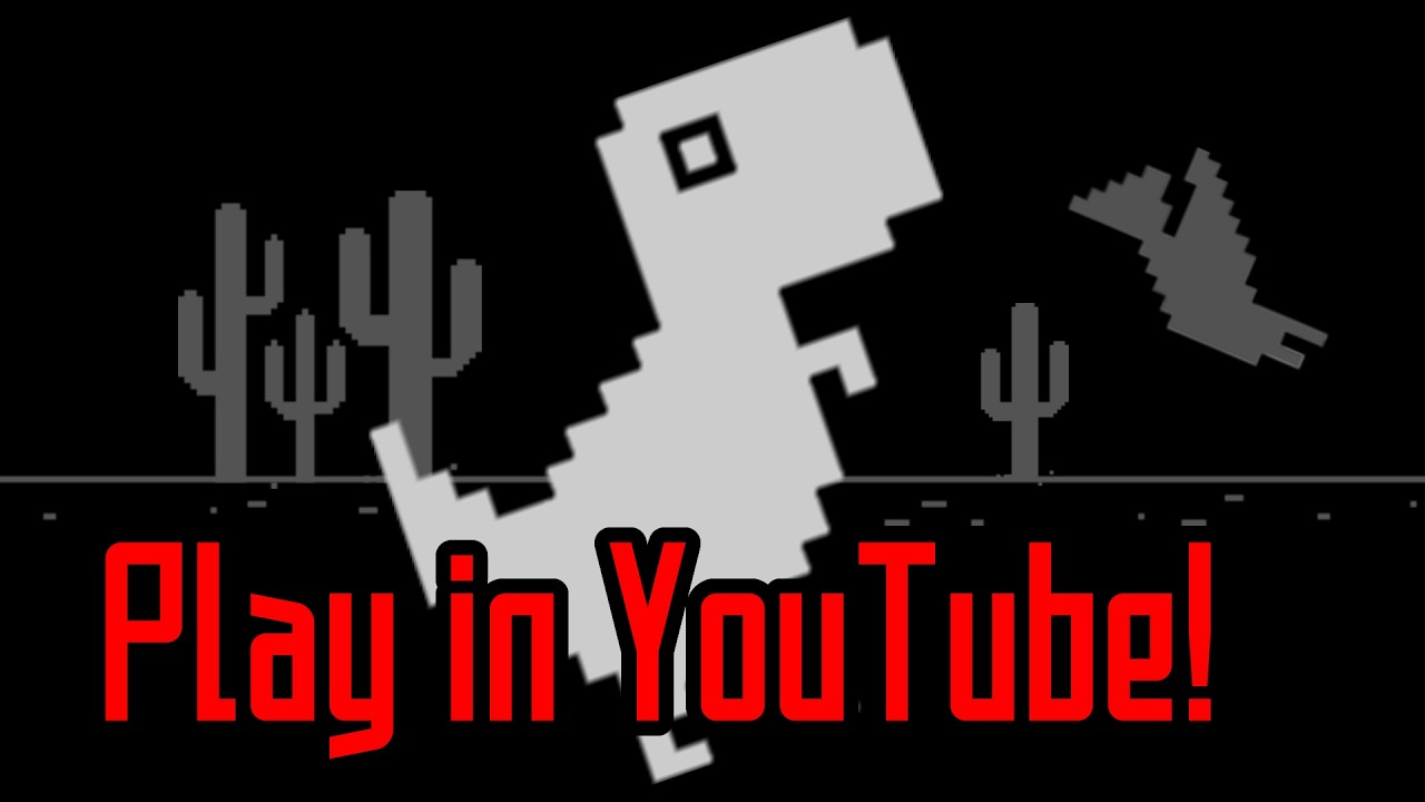 This Video is a Game | Dino Run
