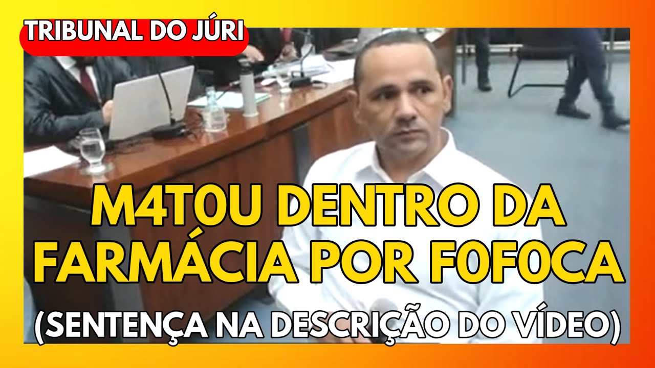 🔴TRIBUNAL DO JÚRI: M4T0U DENTRO DA FARMÁCIA POR F0F0CA (SENTENÇA NA DESCRIÇÃO DO VÍDEO)