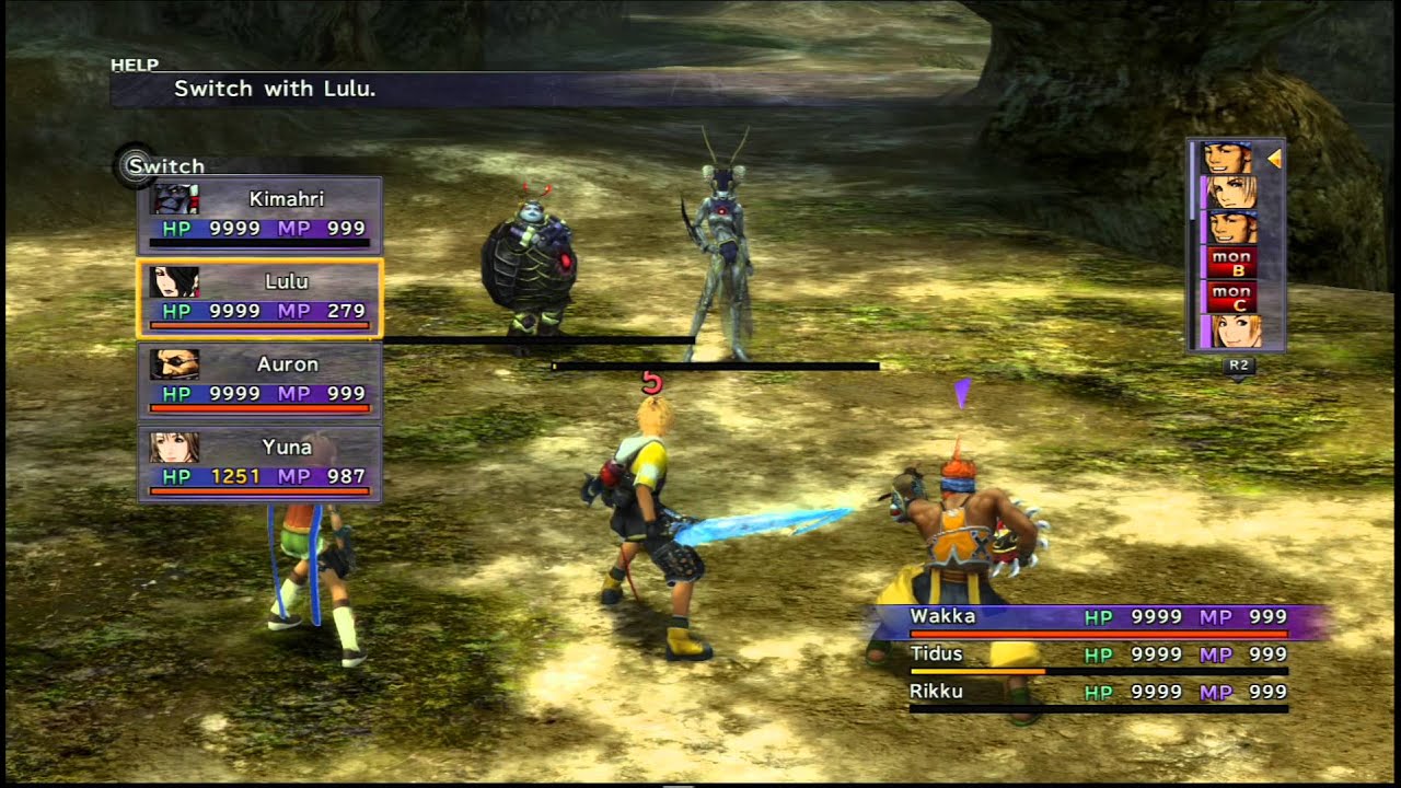 Final Fantasy X HD Remaster - Dark Magus Sisters | All 3 Together | No Aeons