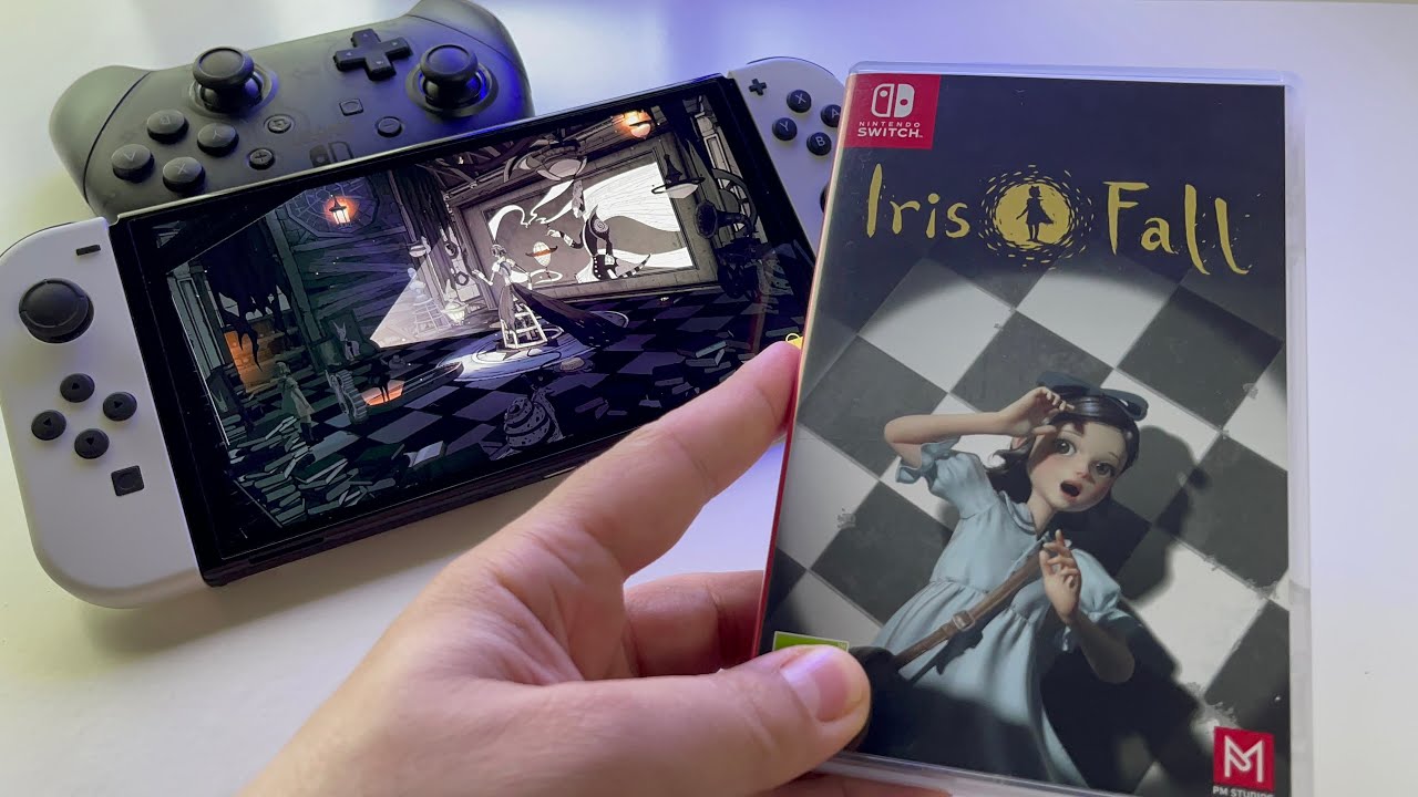 Iris.Fall - REVIEW | Switch OLED handheld gameplay