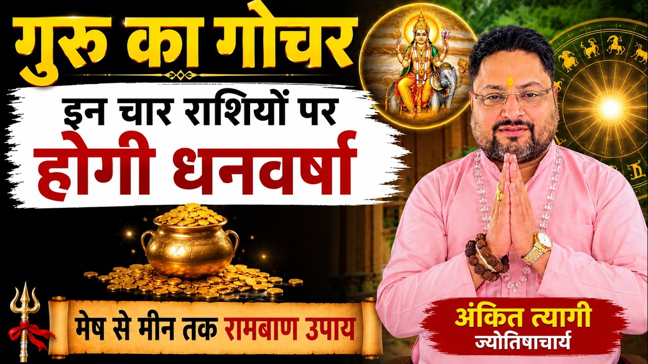 Guru Nakshatra Parivartan 17 August | Zodiac Predictions | Ankit Tyagi |गुरु |12 राशियों का भविष्य |