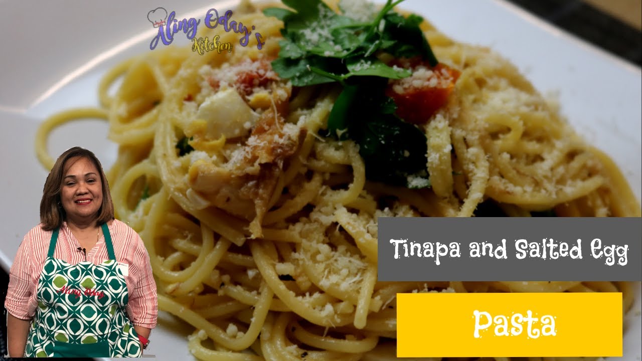 Tinapa nd Salted Egg Pasta - Madaling Lutuin