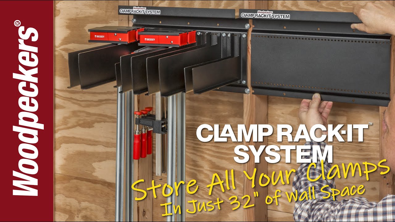 Система Clamp Rack-It &mdash; Woodpeckers