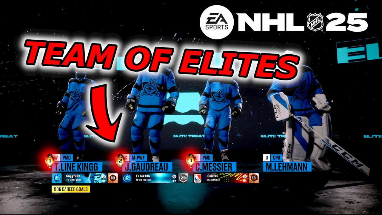 BEATING TOP 10 TEAM | NHL 25 EASHL