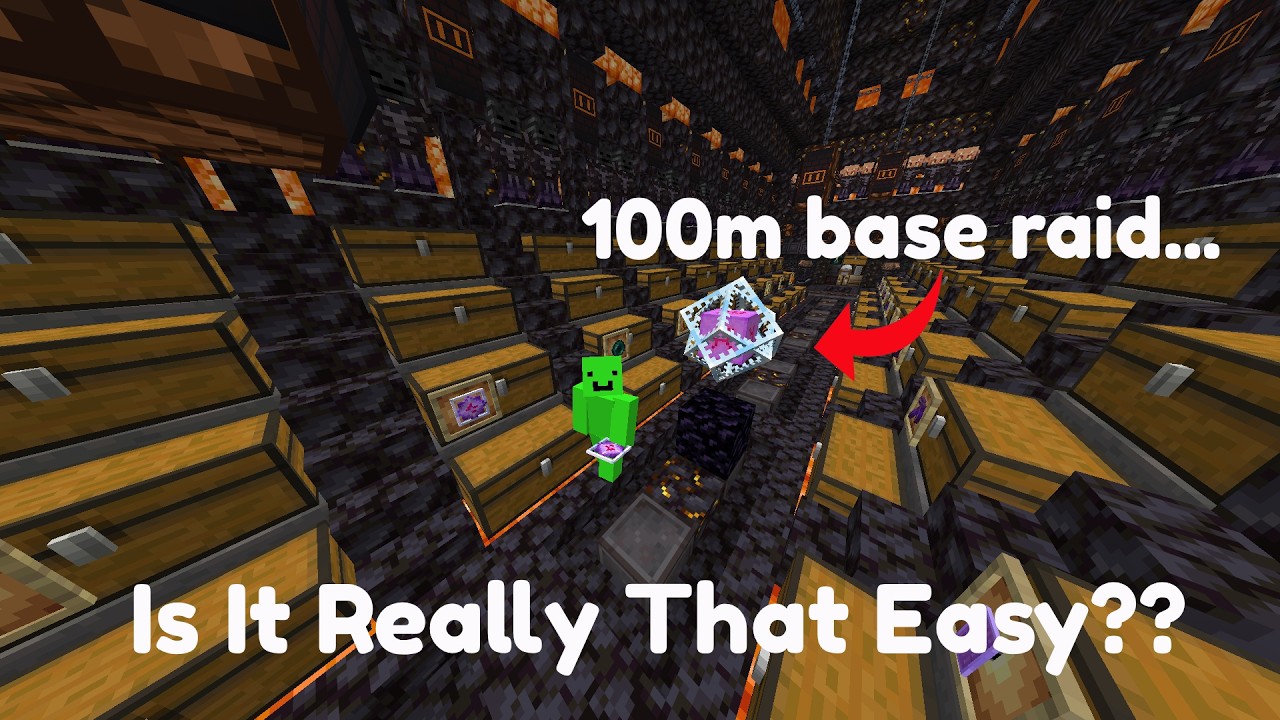 Is Raiding Bases On The Donut Smp Really That Easy?