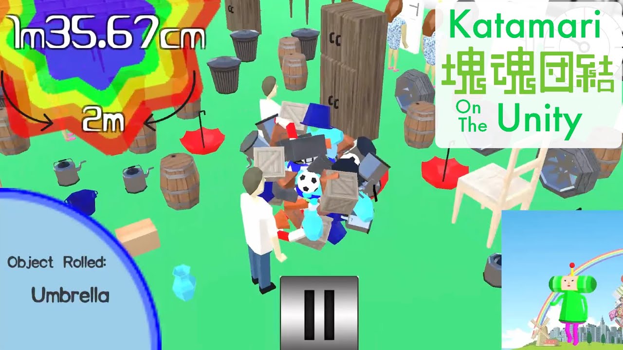 【Katamari On the Unity】Full Playthrough • No Commentary