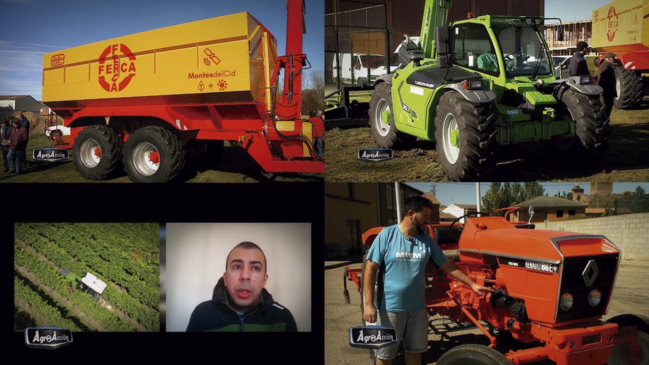 Agro en acción T7/E23: Feria de maquinaria de Saldaña e investigaciones y prototipos en Fendt