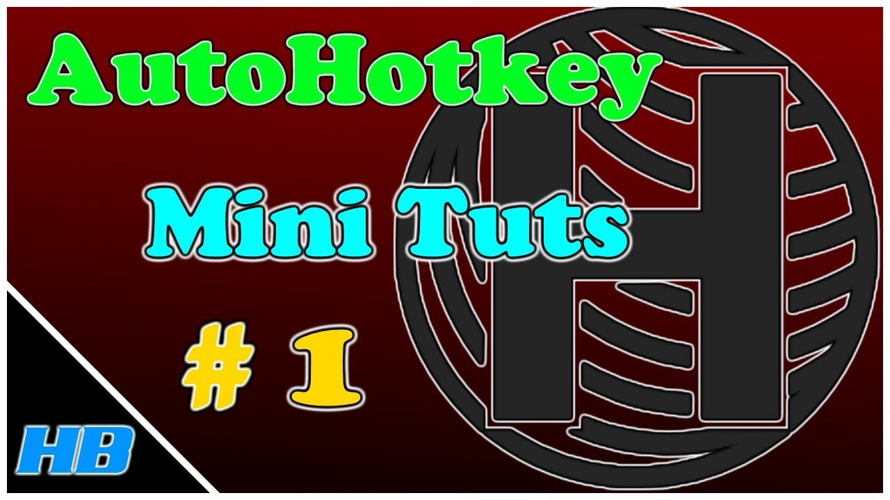 How To Run AutoHotkey Scripts (Mini Tutorials #1)