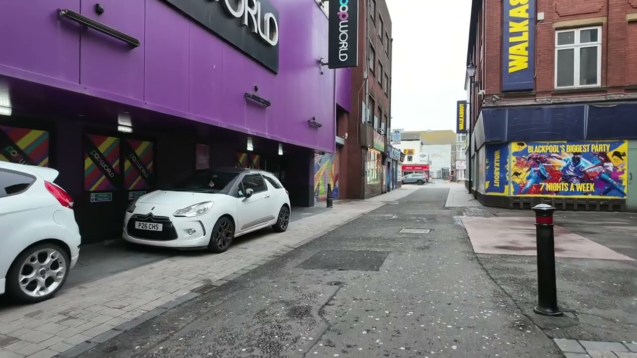 Fat Steve's P.O.V. of Dog Shit Bin's & Smells in Snickers Alleys & Ginnels across town in #blackpool