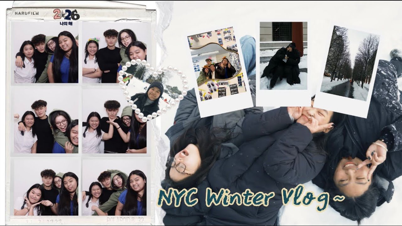The magic of winter in NYC! ❄️☃️