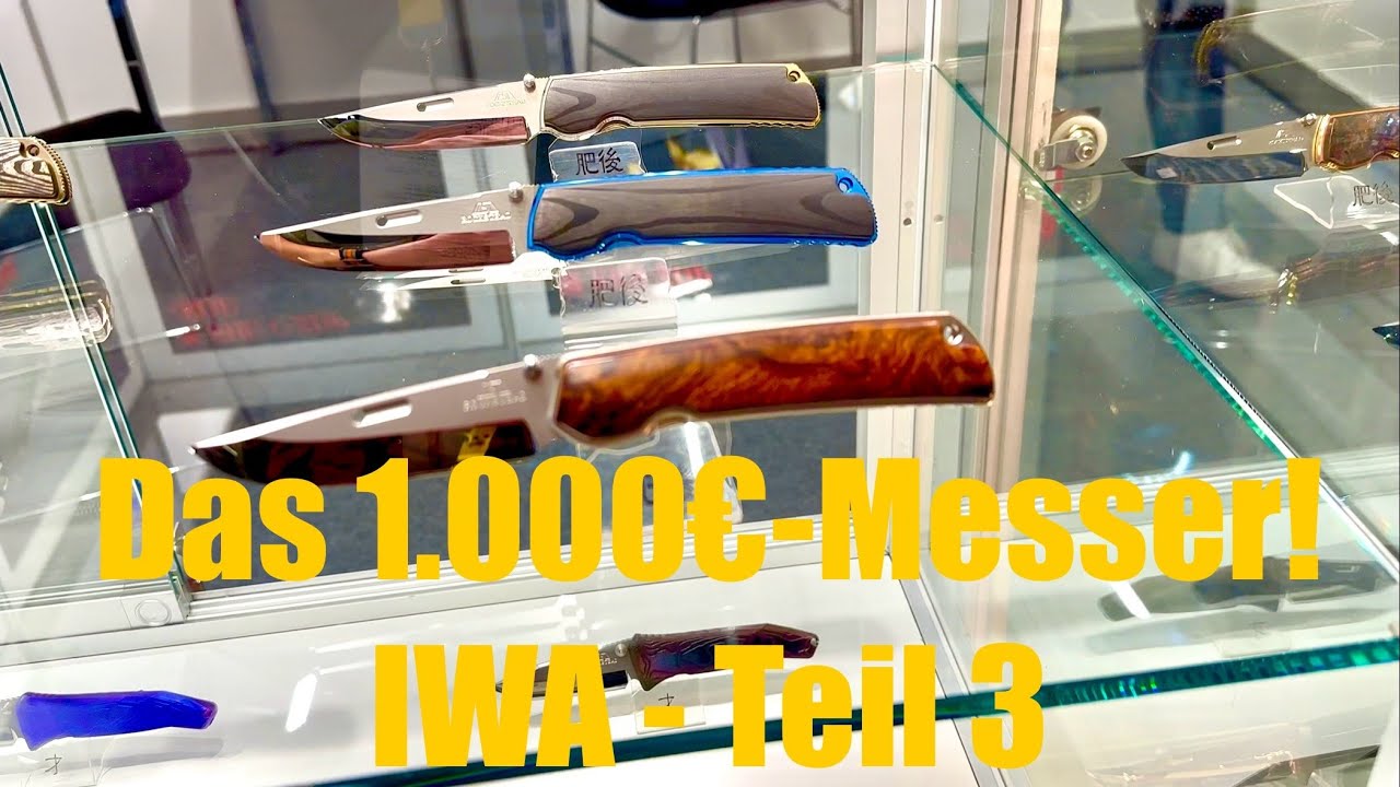 ‼️1.000€ Messer von Rockstead, IWA 2025 Neuheiten Extrema Ratio, James Bond Gürtel, Gerber Multitool