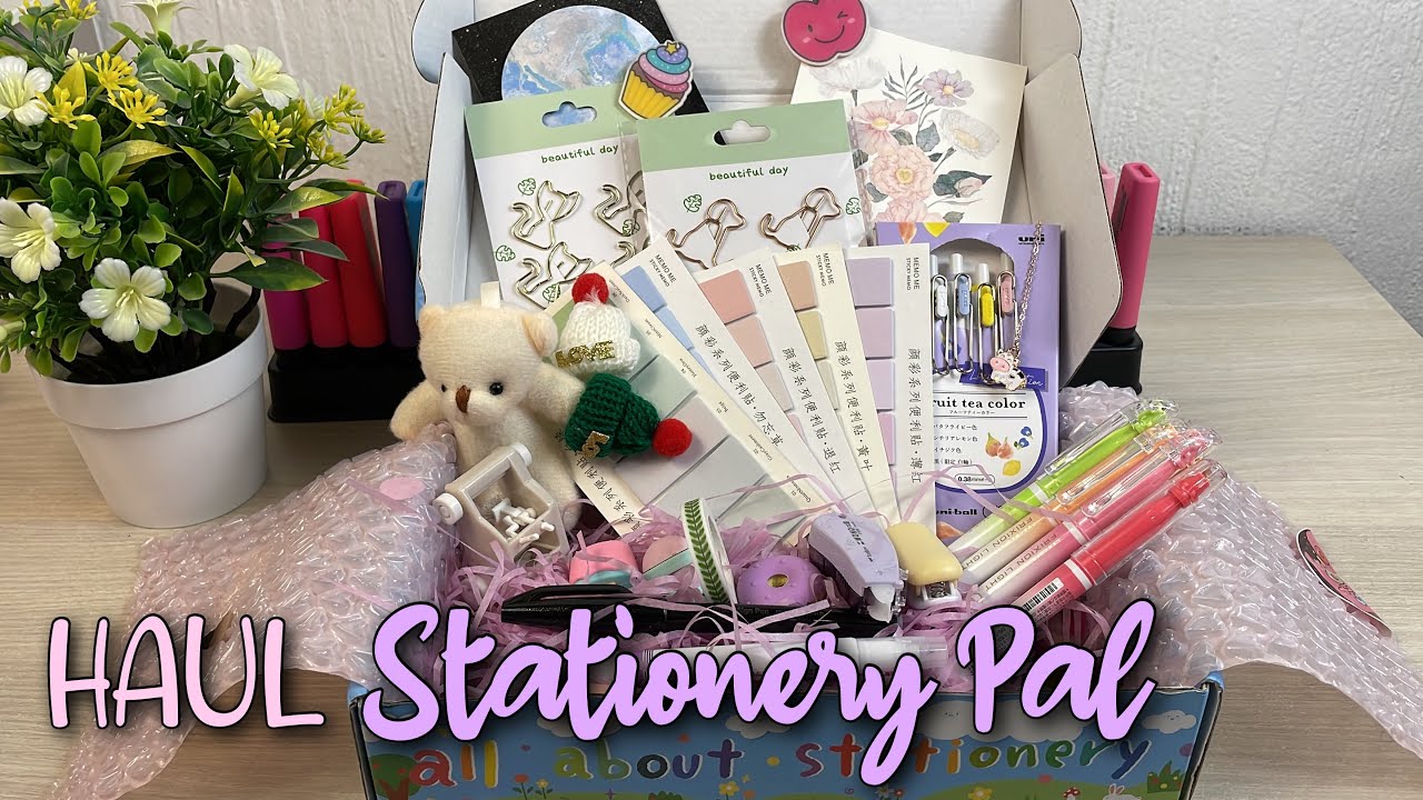 Haul di cancelleria *Stationery Pal* 🛍🤍 // unboxing