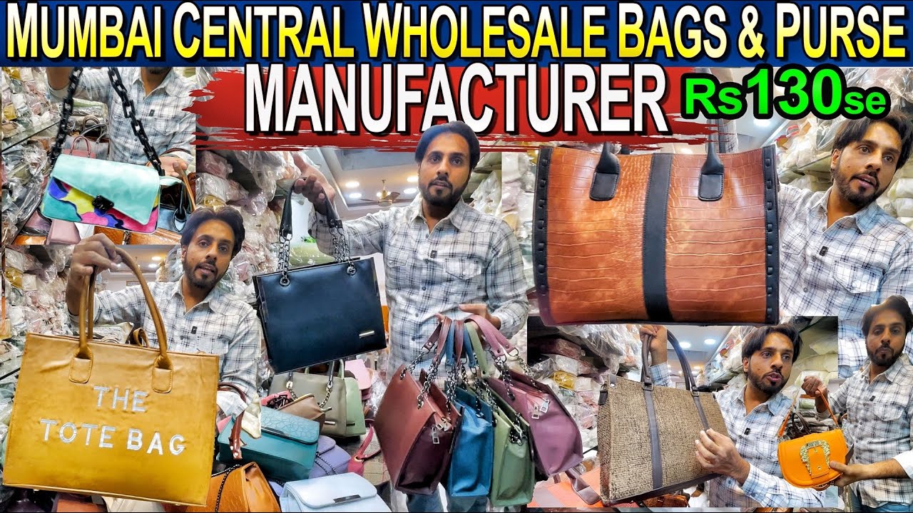 Ladies Bag Manufacturer Mumbai | Ladies Purse Bag Wholesale Market Mumbai | Fancy Ladies Bag Factory