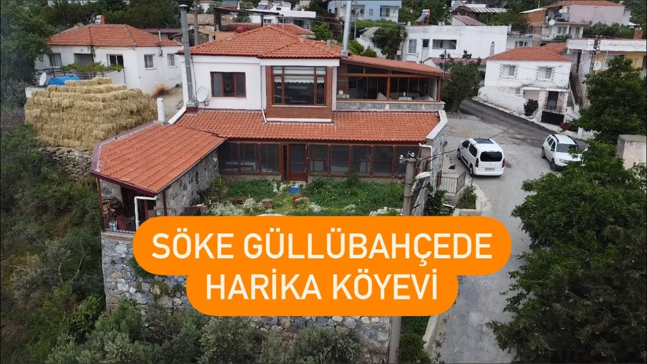 Söke Güllübahçede Harika Köyevi