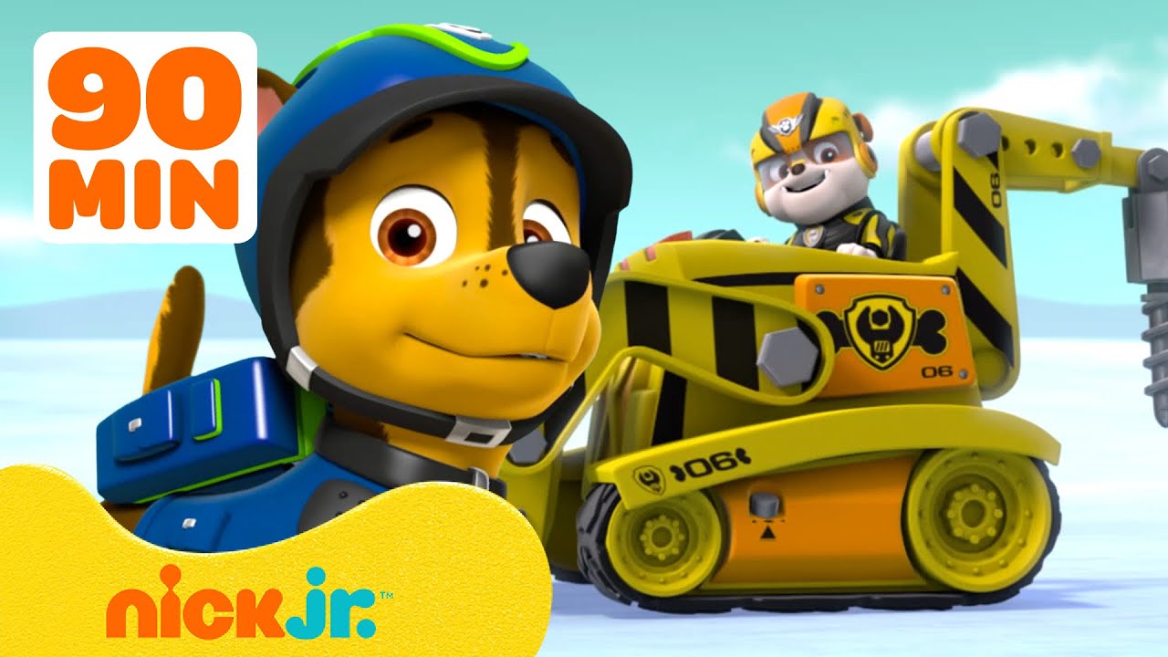 PAW Patrol | Beste winteravonturen & reddingen ❄️ | 90 min | Nick Jr. Nederlands