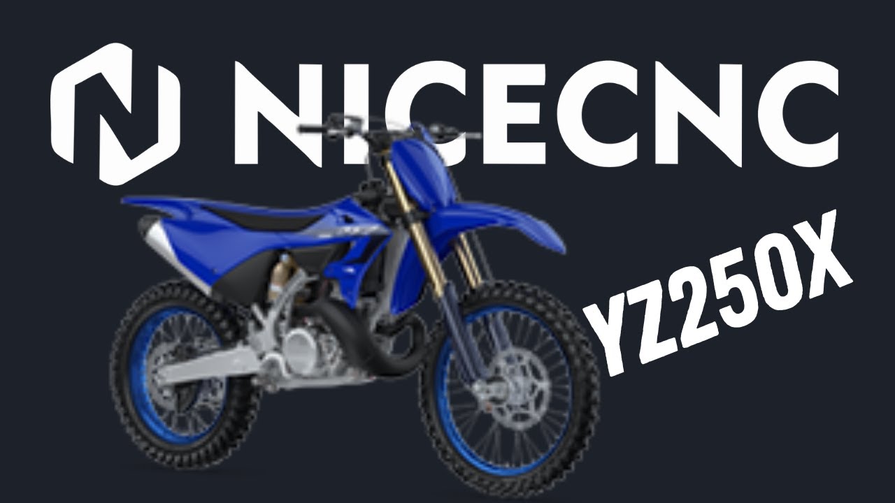NICECNC Billet Aluminum parts for 2023 Yamaha YZ250X #nicecnc #yz250x  #yamahayz250x