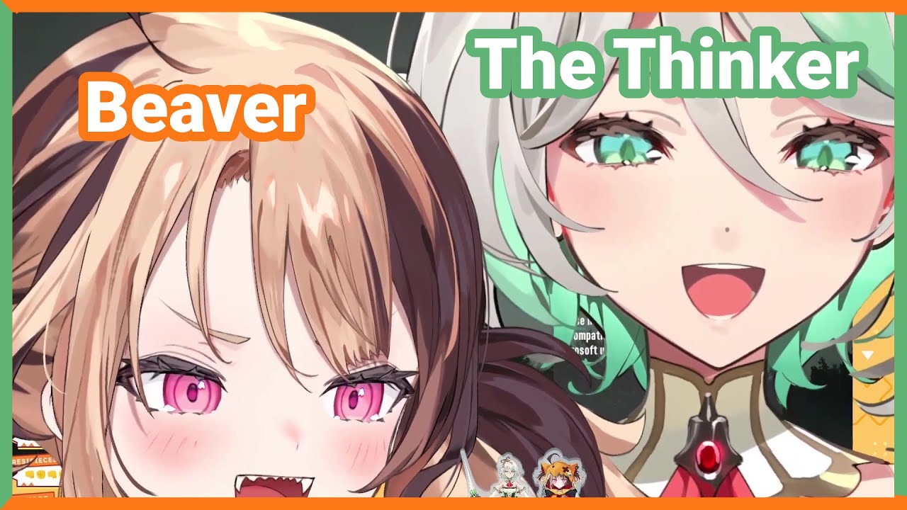 The Tale of Harold the Beaver and The Thinker【Gigi and Cece 7 Days to DIe Collab Highlights】
