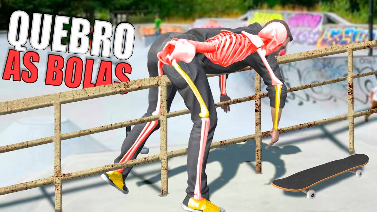 Quebrando o Pacote ao Meio com Amigos no Skate 3