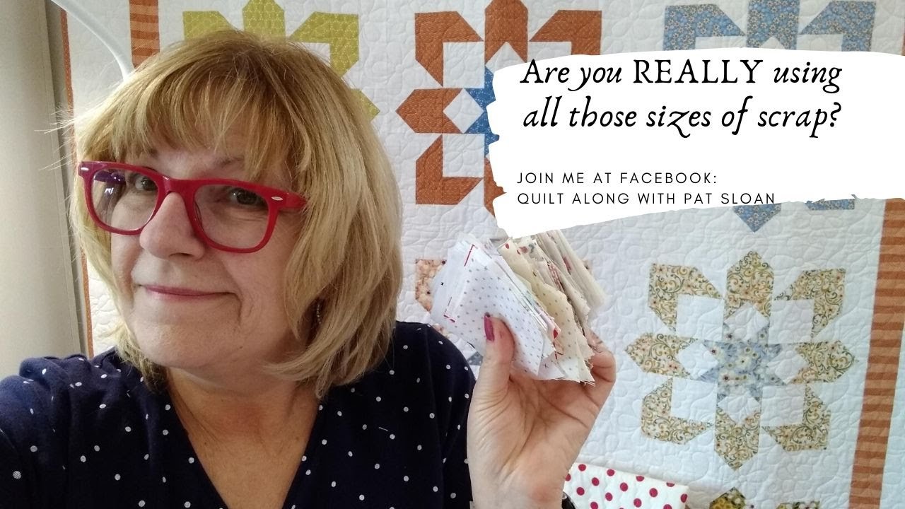 Do you really use all those scrap quilt sizes?
